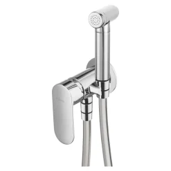 Deante Bateria bidetowa podtynkowa słuchawka bidetta chrom ALPINIA