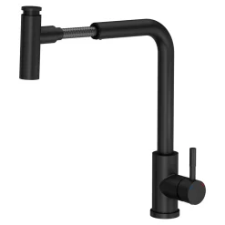 Baterie| Bateria kuchenna czarna QUADRON CORNERA