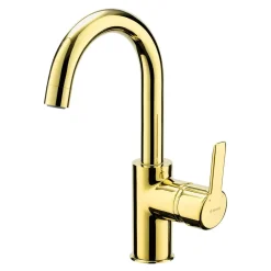 Umywalki I Baterie|Umywalki I Baterie|Deante Bateria umywalkowa typ U złota połysk ARNIKA