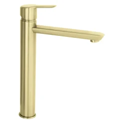 Deante Bateria umywalkowa wysoka BQA R20N złoto szczotkowane ARNIKA