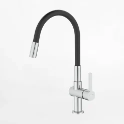 inny Bateria zlewozmywakowa z elastyczną wylewką 2 strumienie LAVEO LEX chrom