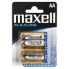 Baterie| Baterie alkaliczne MAXELL LR06/AA - kpl 4 szt.