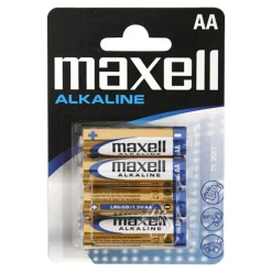 Baterie| Baterie alkaliczne MAXELL LR06/AA - kpl 4 szt.