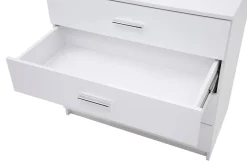 Exline Biała komoda MARSYLIA połysk