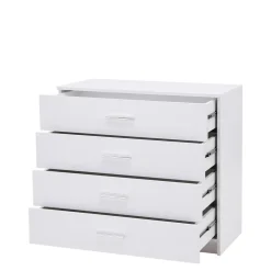 Exline Biała komoda MARSYLIA połysk