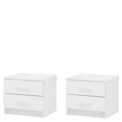 Szafki Nocne|Szafki|Exline Białe szafki nocne MARSYLIA 2 szt