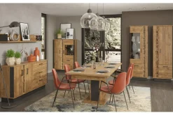 Furni Home Bieliźniarka DORIAN L/P DN8 2D z oświetleniem