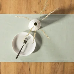 Bieżnik na stół miętowy JANE 40x120 cm