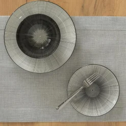 Obrusy, Serwetki I Bieżniki|Obrusy, Serwetki I Bieżniki| Bieżnik na stół szary MILANI 40x140 cm