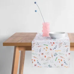 inny Bieżnik na stół w polne kwiaty ROSA 40x135 cm