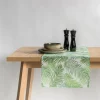 inny Bieżnik na stół w w liście palmy GARDENIC 40x120 cm