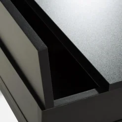 Biurka|Biurka|inny Biurko czarne z szufladą LYRICE