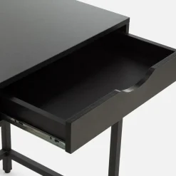Biurka|Biurka|inny Biurko czarne z szufladą LYRICE