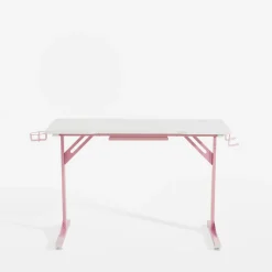 Biurka Gamingowe|XGAME Biurko gamingowe różowe LIRAGE