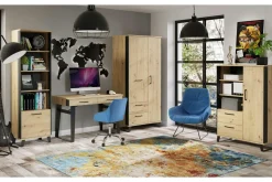 Biurka|Furni Home Biurko industrialne LOFT