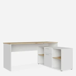 Biurka|Biurka|FORTE Biurko narożne z komodą CONTRA COSTA