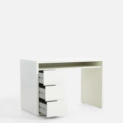 Biurka|Biurka|inny Biurko z 3 szufladami ESPRESSO biały połysk