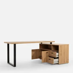 FORTE Biurko z dostawką GOLDSBORO