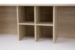 Biurka|Biurka| Biurko z nadstawką i regałem ERIADU