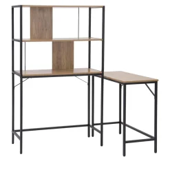 Biurka|Biurka| Biurko z regałem modułowe EDINO