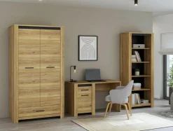 FORTE Biurko z szufladą i szafką SAN CAYETANO