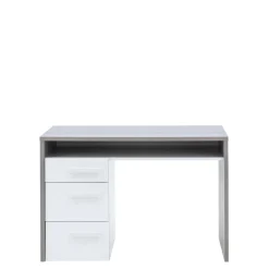 Biurka|Biurka| Biurko z szufladami szary blat MI PIACE