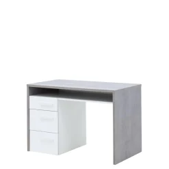 Biurka|Biurka| Biurko z szufladami szary blat MI PIACE