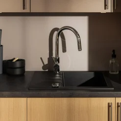 Blaty Laminowane| Blat BASIC PLUS district dark, 200 cm