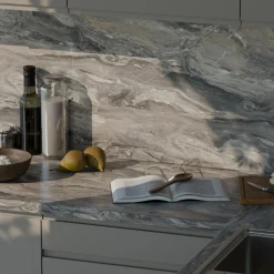 Qubik Blat EGGER marmur cipollino szary 348x92 cm