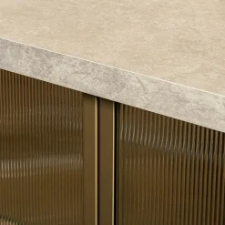 Blaty Laminowane|Qubik Blat KRONO crema limestone, 188x60 cm