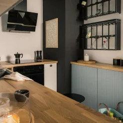 Qubik Blat KRONO dąb porterhouse jasny, 188x60 cm