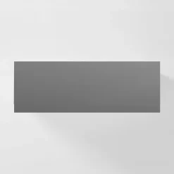 Qubik Blenda SOLA 60x21 cm bazaltowy szary mat