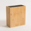 inny Blok na noże bambusowy prostokątny 23 cm