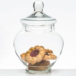 KOOPMAN INTERNATIONAL B.V. Bombonierka szklana 16 cm