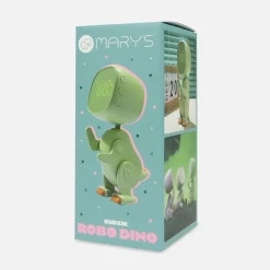Dekoracje|Zegary|inny Budzik z wyświetlaczem LED MARY'S zielony ROBO DINO