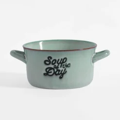 Miski, Patery I Półmiski|inny Bulionówka ceramiczna zielona 580 ml