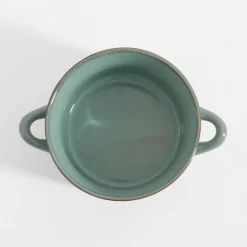 Miski, Patery I Półmiski|inny Bulionówka ceramiczna zielona 580 ml