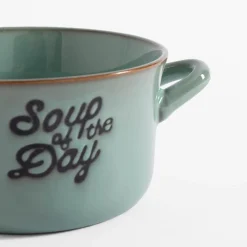 Miski, Patery I Półmiski|inny Bulionówka ceramiczna zielona 580 ml