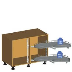 Systemy Cargo| Cargo INSIDE LE MANS II 45 lewostronne