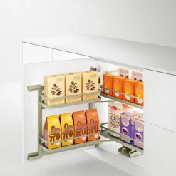 Systemy Cargo|VORTUNG Cargo podblatowe do szafki 60 cm, front uchylny, champagne gold