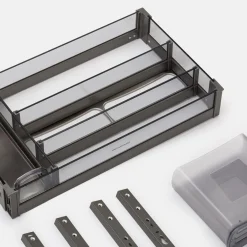 Systemy Cargo|VORTUNG Cargo podblatowe do szafki 30 cm, front wysuwny, highclass grey