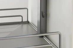 Cargo wysokie do szafki 40 cm, front wysuwny, chrom