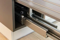 Cargo wysokie do szafki 40 cm, front wysuwny, chrom