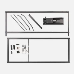 Systemy Cargo|VORTUNG Cargo wysokie 60 cm z 10 przeszklonymi koszami