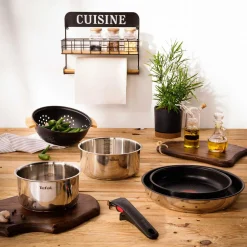 inny Cedzak z bambusowymi uchwytami 24x28 cm