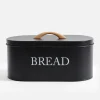 Chlebaki|Prima Cucina Chlebak czarny 34x15 cm