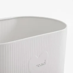 Chlebaki|inny Chlebak metalowy biały 34x19,3x18,5 cm