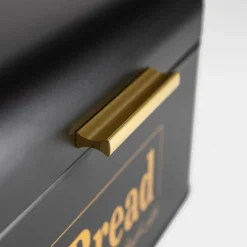 inny Chlebak metalowy czarny 30,5x20,7x15,1 cm