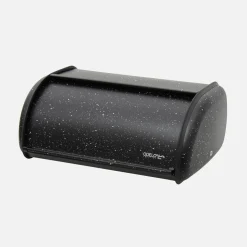 Chlebaki|inny Chlebak stalowy czarny CLAUDIO 36x24x15 cm