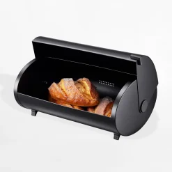 Chlebaki|inny Chlebak z tworzywa czarny 40x28x19 cm